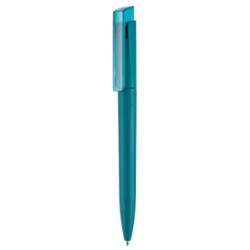 Kugelschreiber FRESH SOFT ST–petrol-türkis/türkis TR/FR bedrucken, Art.-Nr. 55801_1101_4127