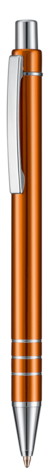 Kugelschreiber GLANCE ORANGE–orange bedrucken, Art.-Nr. 68724_5104