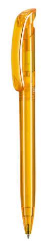 Kugelschreiber BIO-CLEAR–(3505) mango-gelb TR/FR bio bedrucken, Art.-Nr. 92020_3550 Kugelschreiber BIO-CLEAR–(3505) mango-gelb TR/FR bio bedrucken, Art.-Nr. 92020_3550