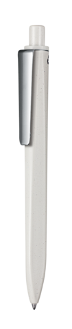 Kugelschreiber RIDGE GRAU RECYCLED M–grau recycled bedrucken, Art.-Nr. 99801_1425
