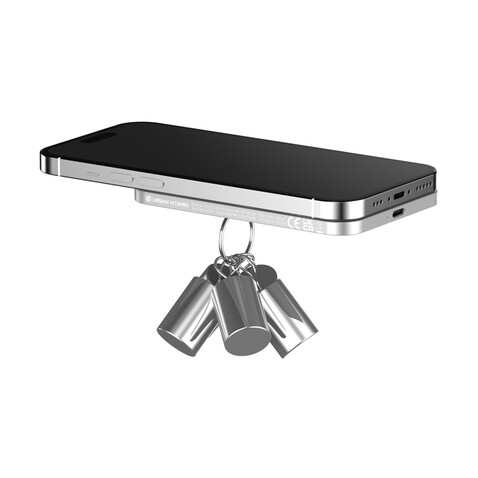 Urban Vitamin Burbank 3000mAh Powerbank aus RCS Plastik/Alu silber bedrucken, Art.-Nr. P322.812 Urban Vitamin Burbank 3000mAh Powerbank aus RCS Plastik/Alu silber bedrucken, Art.-Nr. P322.812
