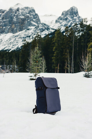 Pascal AWARE™ RPET Deluxe Weekend Rucksack navy blau bedrucken, Art.-Nr. P763.225
