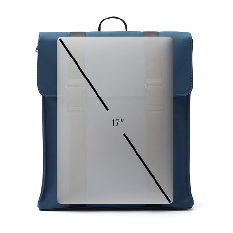 VINGA Baltimore Rucksack navy blau bedrucken, Art.-Nr. 500121 VINGA Baltimore Rucksack navy blau bedrucken, Art.-Nr. 500121