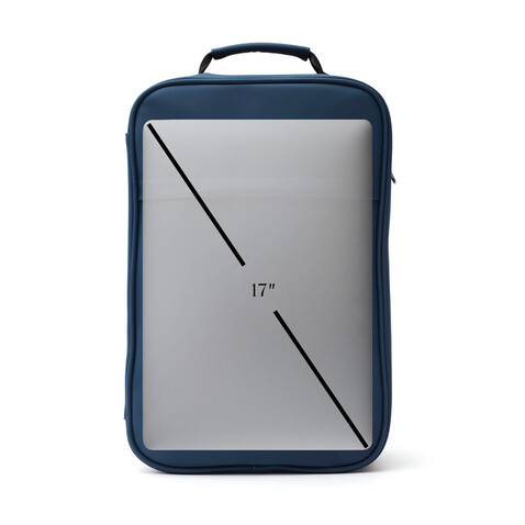 VINGA Baltimore Travel Rucksack navy blau bedrucken, Art.-Nr. 500321 VINGA Baltimore Travel Rucksack navy blau bedrucken, Art.-Nr. 500321