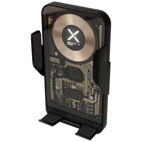 SCX.design V40 15W kabelloses Autoladegerät/Telefonhalterung, schwarz bedrucken, Art.-Nr. 1PX15590 SCX.design V40 15W kabelloses Autoladegerät/Telefonhalterung, schwarz bedrucken, Art.-Nr. 1PX15590