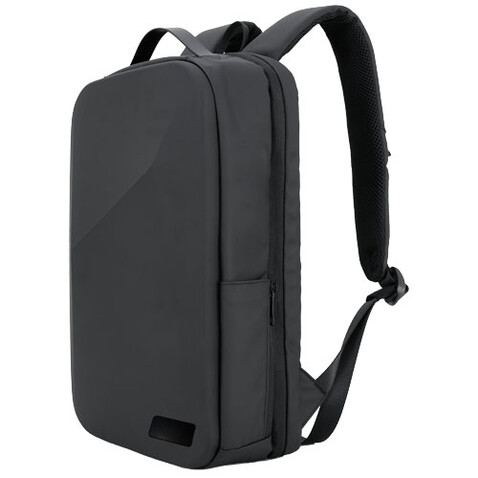 SCX.design L12 Shield Rucksack mit eingebauter 10.000 mAh Powerbank und 3-in-1 Ladekabel, schwarz bedrucken, Art.-Nr. 1PX16390 SCX.design L12 Shield Rucksack mit eingebauter 10.000 mAh Powerbank und 3-in-1 Ladekabel, schwarz bedrucken, Art.-Nr. 1PX16390