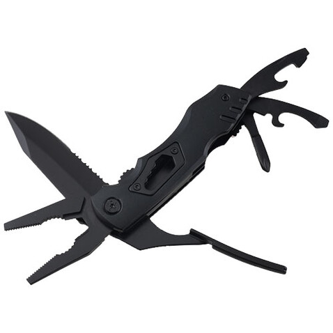 SCX.design T30 Multitool Taschenmesser mit 10 Funktionen, schwarz bedrucken, Art.-Nr. 1PX16690 SCX.design T30 Multitool Taschenmesser mit 10 Funktionen, schwarz bedrucken, Art.-Nr. 1PX16690