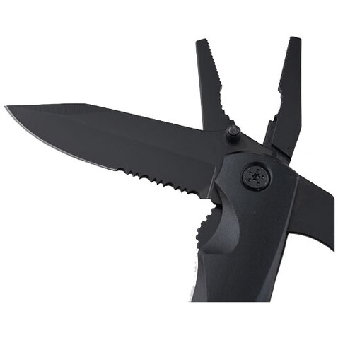 SCX.design T30 Multitool Taschenmesser mit 10 Funktionen, schwarz bedrucken, Art.-Nr. 1PX16690 SCX.design T30 Multitool Taschenmesser mit 10 Funktionen, schwarz bedrucken, Art.-Nr. 1PX16690