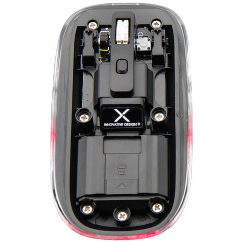 SCX.design O24 transparente wireless multimode 2.4 Ghz Bluetooth® Maus mit Leuchtlogo, transparent klar bedrucken, Art.-Nr. 1PX16701 SCX.design O24 transparente wireless multimode 2.4 Ghz Bluetooth® Maus mit Leuchtlogo, transparent klar bedrucken, Art.-Nr. 1PX16701