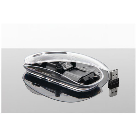 SCX.design O24 transparente wireless multimode 2.4 Ghz Bluetooth® Maus mit Leuchtlogo, transparent klar bedrucken, Art.-Nr. 1PX16701 SCX.design O24 transparente wireless multimode 2.4 Ghz Bluetooth® Maus mit Leuchtlogo, transparent klar bedrucken, Art.-Nr. 1PX16701