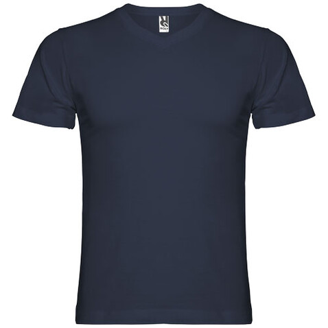 Samoyedo T-Shirt mit V-Ausschnitt für Herren, Navy Blue bedrucken, Art.-Nr. R65031R1 Samoyedo T-Shirt mit V-Ausschnitt für Herren, Navy Blue bedrucken, Art.-Nr. R65031R1