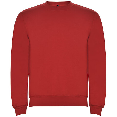 Clasica Sweatshirt mit Rundhalsausschnitt für Kinder, rot bedrucken, Art.-Nr. K10704IJ