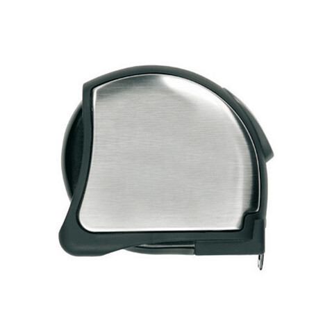 5m/25mm Edelstahl Maßband silber, schwarz bedrucken, Art.-Nr. P115.652 5m/25mm Edelstahl Maßband silber, schwarz bedrucken, Art.-Nr. P115.652