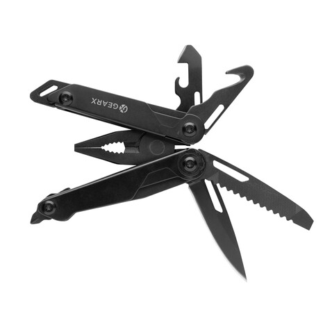 Gear X Multitool mit Zange schwarz bedrucken, Art.-Nr. P221.251 Gear X Multitool mit Zange schwarz bedrucken, Art.-Nr. P221.251