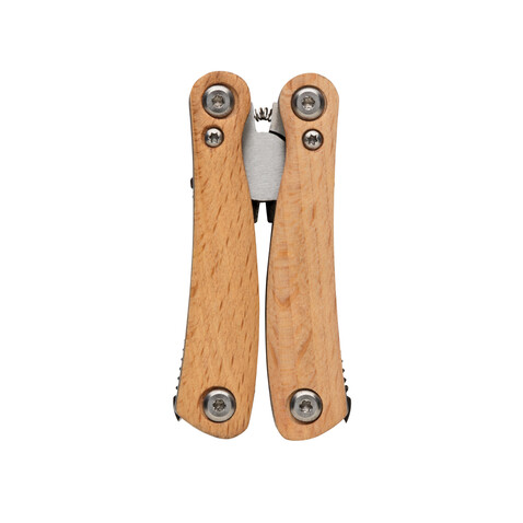 Holz Mini-Multitool braun bedrucken, Art.-Nr. P221.379