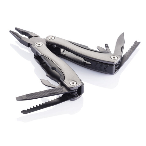 Hartgriff Multitool schwarz, grau bedrucken, Art.-Nr. P221.401