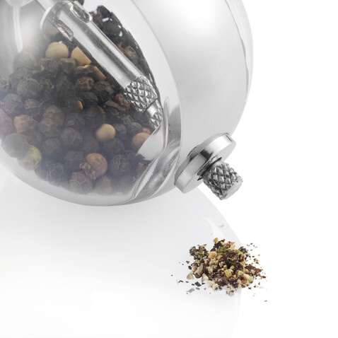 Planet Salz &amp; Pfeffer Set schwarz bedrucken, Art.-Nr. P262.340