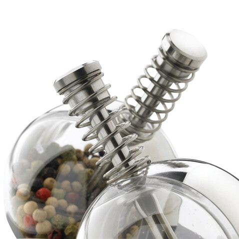 Planet Salz &amp; Pfeffer Set schwarz bedrucken, Art.-Nr. P262.340