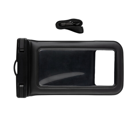 IPX8 wasserdichte, schwimmende Telefontasche schwarz bedrucken, Art.-Nr. P301.341 IPX8 wasserdichte, schwimmende Telefontasche schwarz bedrucken, Art.-Nr. P301.341