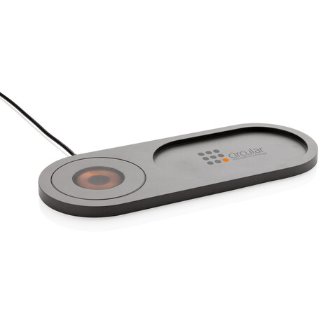 Encore 10W Wireless Charging Ablage schwarz bedrucken, Art.-Nr. P308.591 Encore 10W Wireless Charging Ablage schwarz bedrucken, Art.-Nr. P308.591