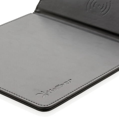 Mousepad mit Wireless-5W-Charging Funktion schwarz bedrucken, Art.-Nr. P308.941 Mousepad mit Wireless-5W-Charging Funktion schwarz bedrucken, Art.-Nr. P308.941