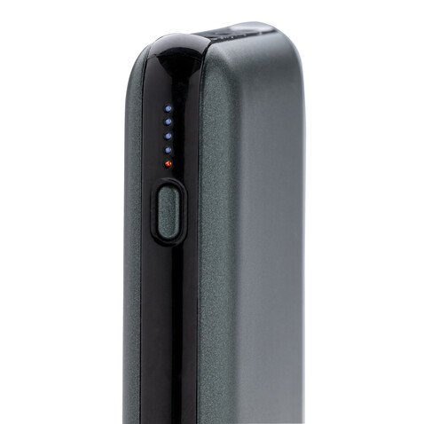 10.000 mAh FastCharging 10W Wireless Powerbank mit PD grau bedrucken, Art.-Nr. P322.142 10.000 mAh FastCharging 10W Wireless Powerbank mit PD grau bedrucken, Art.-Nr. P322.142
