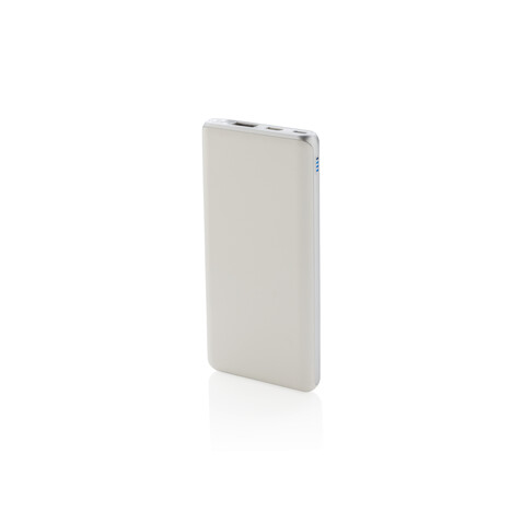 Ultraschnelle 10.000 mAh Powerbank mit PD weiß bedrucken, Art.-Nr. P324.673 Ultraschnelle 10.000 mAh Powerbank mit PD weiß bedrucken, Art.-Nr. P324.673