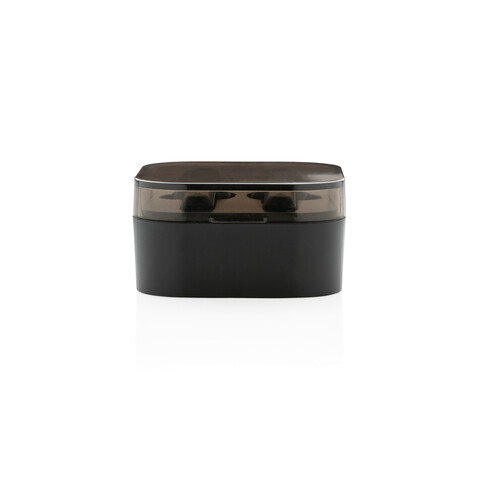 TrueWireless Ohrhörer in kabelloser Ladebox schwarz bedrucken, Art.-Nr. P329.121 TrueWireless Ohrhörer in kabelloser Ladebox schwarz bedrucken, Art.-Nr. P329.121