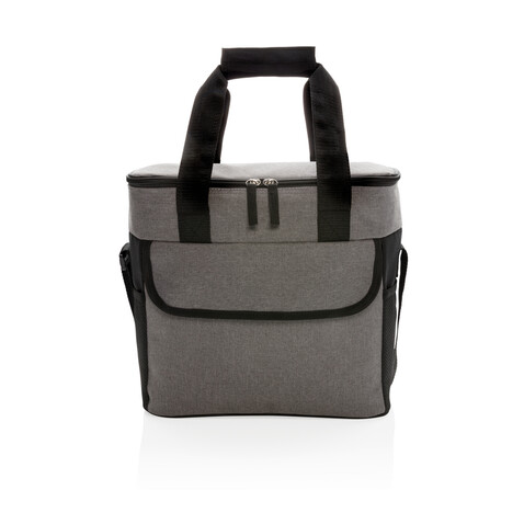Große Kühltasche grau, schwarz bedrucken, Art.-Nr. P422.152 Große Kühltasche grau, schwarz bedrucken, Art.-Nr. P422.152