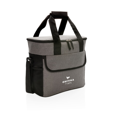 Große Kühltasche grau, schwarz bedrucken, Art.-Nr. P422.152 Große Kühltasche grau, schwarz bedrucken, Art.-Nr. P422.152
