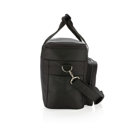 Swiss Peak Kühltasche schwarz, grau bedrucken, Art.-Nr. P422.161
