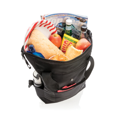 Swiss Peak XXL Kühltasche, PVC-frei schwarz bedrucken, Art.-Nr. P422.191 Swiss Peak XXL Kühltasche, PVC-frei schwarz bedrucken, Art.-Nr. P422.191