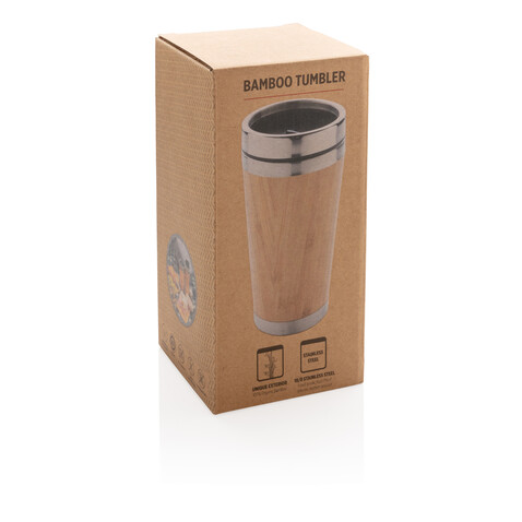Bambus-Becher braun bedrucken, Art.-Nr. P432.309 Bambus-Becher braun bedrucken, Art.-Nr. P432.309