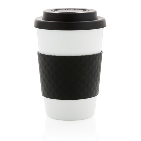 Wiederverwendbarer Kaffeebecher 270ml schwarz bedrucken, Art.-Nr. P432.671 Wiederverwendbarer Kaffeebecher 270ml schwarz bedrucken, Art.-Nr. P432.671