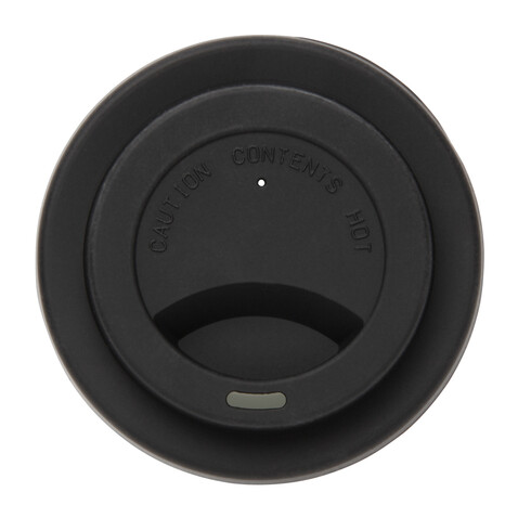 Wiederverwendbarer Kaffeebecher 270ml schwarz bedrucken, Art.-Nr. P432.671 Wiederverwendbarer Kaffeebecher 270ml schwarz bedrucken, Art.-Nr. P432.671