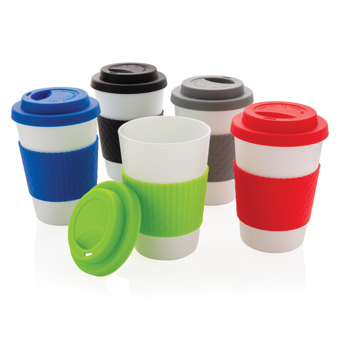 Wiederverwendbarer Kaffeebecher 270ml schwarz bedrucken, Art.-Nr. P432.671 Wiederverwendbarer Kaffeebecher 270ml schwarz bedrucken, Art.-Nr. P432.671