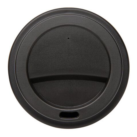 Wiederverwendbarer Kaffeebecher 350ml schwarz bedrucken, Art.-Nr. P432.681 Wiederverwendbarer Kaffeebecher 350ml schwarz bedrucken, Art.-Nr. P432.681