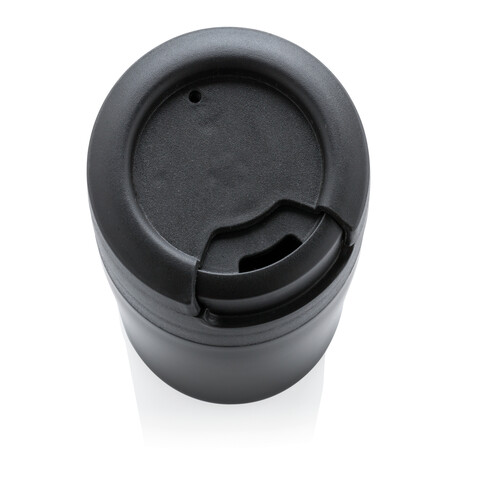 Coffee to go Becher schwarz bedrucken, Art.-Nr. P432.921 Coffee to go Becher schwarz bedrucken, Art.-Nr. P432.921