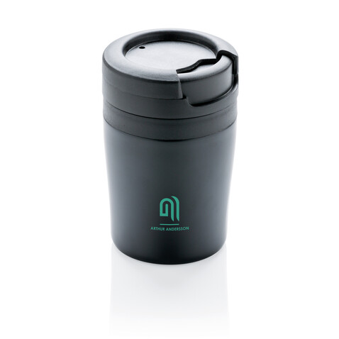 Coffee to go Becher schwarz bedrucken, Art.-Nr. P432.921 Coffee to go Becher schwarz bedrucken, Art.-Nr. P432.921