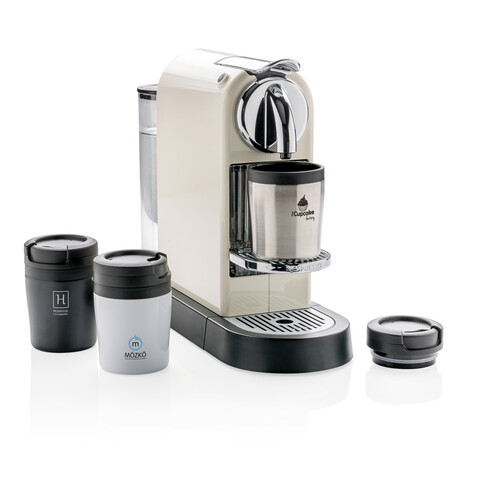 Coffee to go Becher schwarz bedrucken, Art.-Nr. P432.921 Coffee to go Becher schwarz bedrucken, Art.-Nr. P432.921