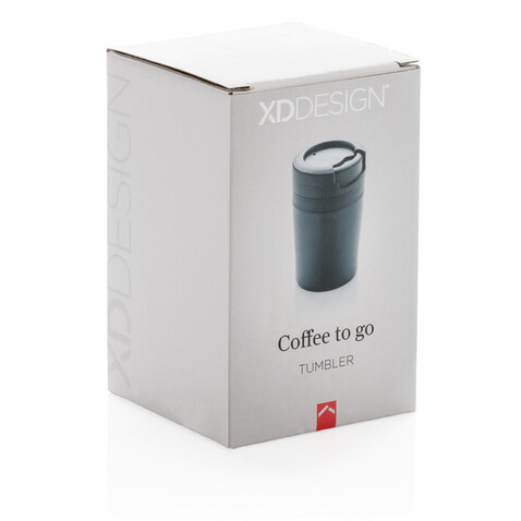 Coffee to go Becher schwarz bedrucken, Art.-Nr. P432.921 Coffee to go Becher schwarz bedrucken, Art.-Nr. P432.921