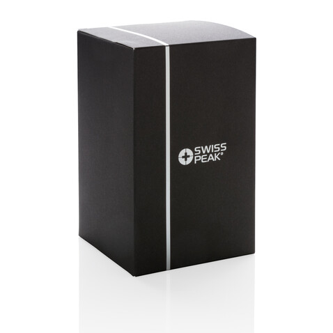 Swiss Peak Elite Kupfer Vakuum Food-Container schwarz bedrucken, Art.-Nr. P432.981