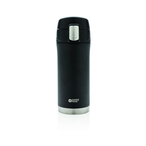 Swiss Peak Elite Kupfer Vakuum Becher schwarz bedrucken, Art.-Nr. P433.371 Swiss Peak Elite Kupfer Vakuum Becher schwarz bedrucken, Art.-Nr. P433.371