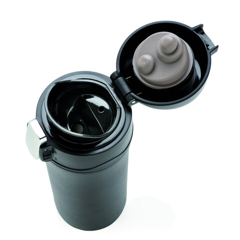 Swiss Peak Elite Kupfer Vakuum Becher schwarz bedrucken, Art.-Nr. P433.371 Swiss Peak Elite Kupfer Vakuum Becher schwarz bedrucken, Art.-Nr. P433.371