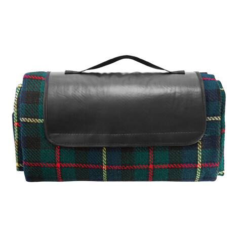 Tartan Picknickdecke schwarz bedrucken, Art.-Nr. P459.610