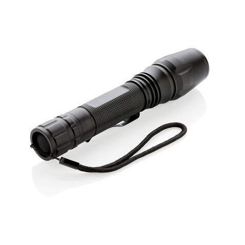 10W Cree Taschenlampe schwarz bedrucken, Art.-Nr. P513.431 10W Cree Taschenlampe schwarz bedrucken, Art.-Nr. P513.431