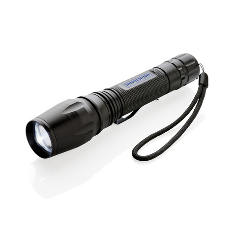 10W Cree Taschenlampe schwarz bedrucken, Art.-Nr. P513.431 10W Cree Taschenlampe schwarz bedrucken, Art.-Nr. P513.431