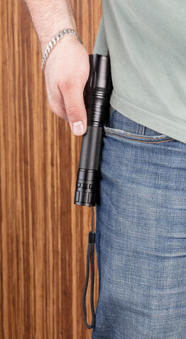 10W Cree Taschenlampe schwarz bedrucken, Art.-Nr. P513.431 10W Cree Taschenlampe schwarz bedrucken, Art.-Nr. P513.431
