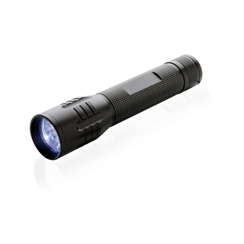 Große 3W Cree Taschenlampe schwarz bedrucken, Art.-Nr. P513.461