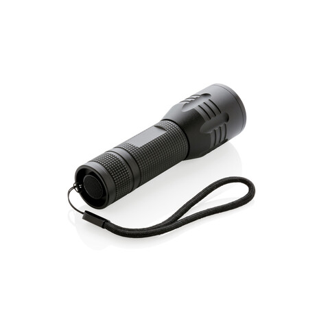 3W Cree Taschenlampe schwarz bedrucken, Art.-Nr. P513.561